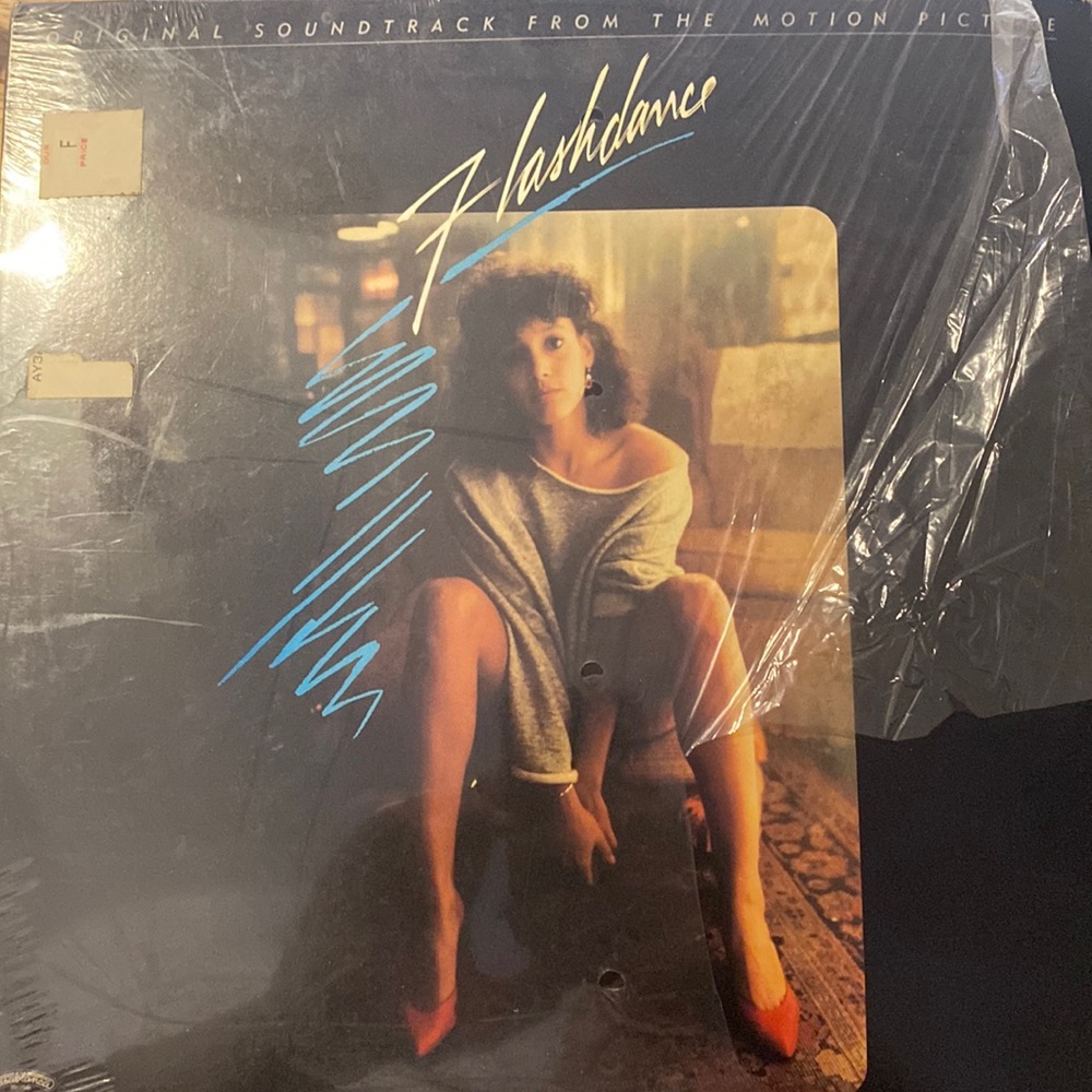 Vintage 1983 Flashdance Soundtrack Vinyl Record.